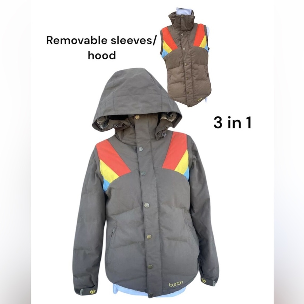 Burton ski/snowboard/winter coat and vest